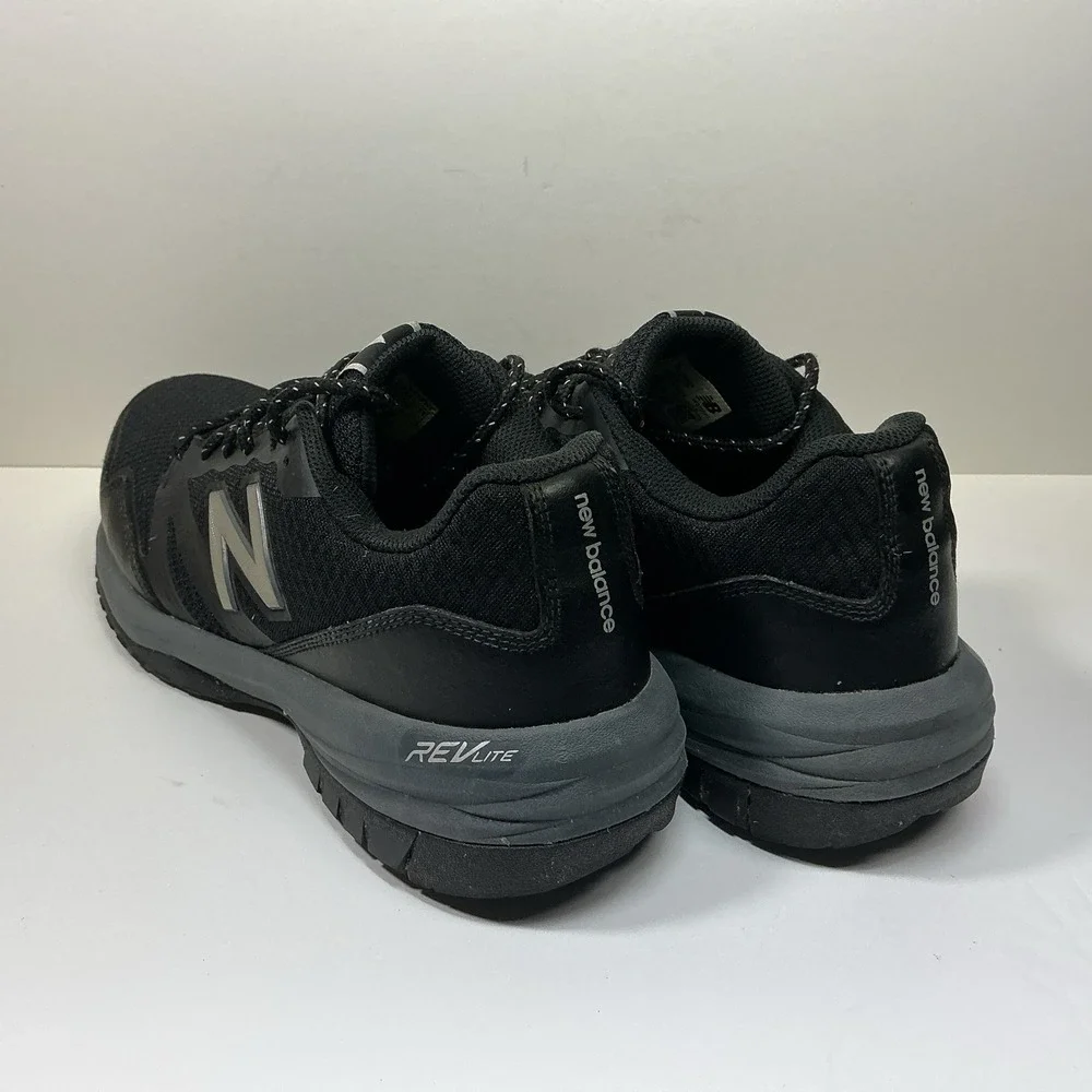 New Balance Mens Industrial 589 Work Shoe Sz 11D Black Composite Toe MID589G1